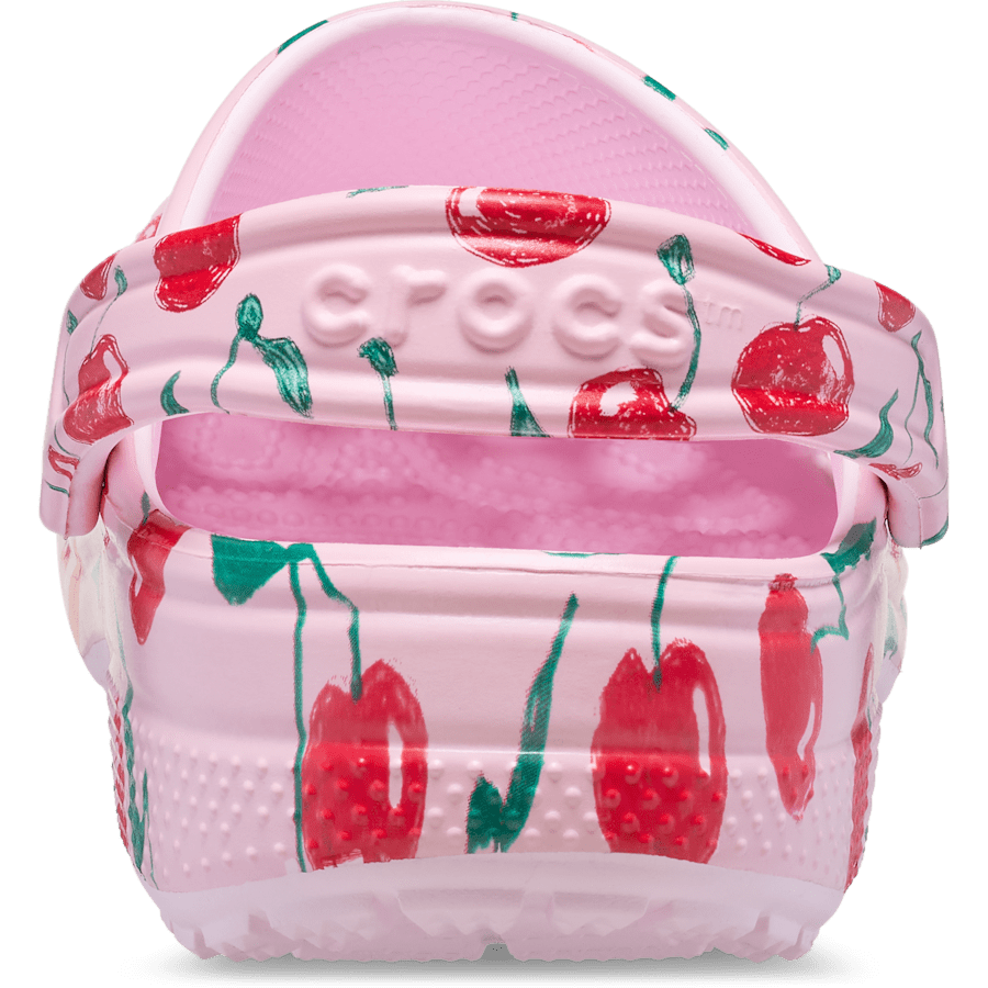 Pink Milk Classic Fresh Fruits Clog - Back - Crocs