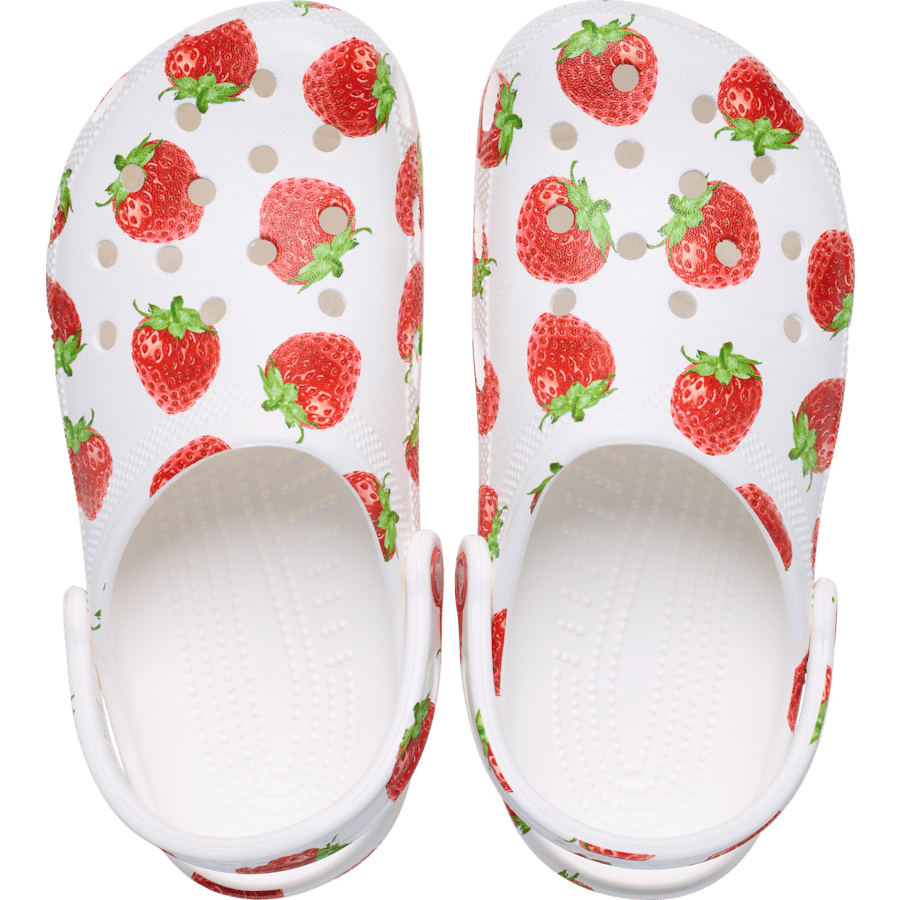Strawberry Classic Fresh Fruits Clog - Top - Crocs