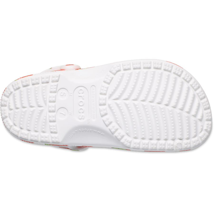 Strawberry Classic Fresh Fruits Clog - Bottom - Crocs