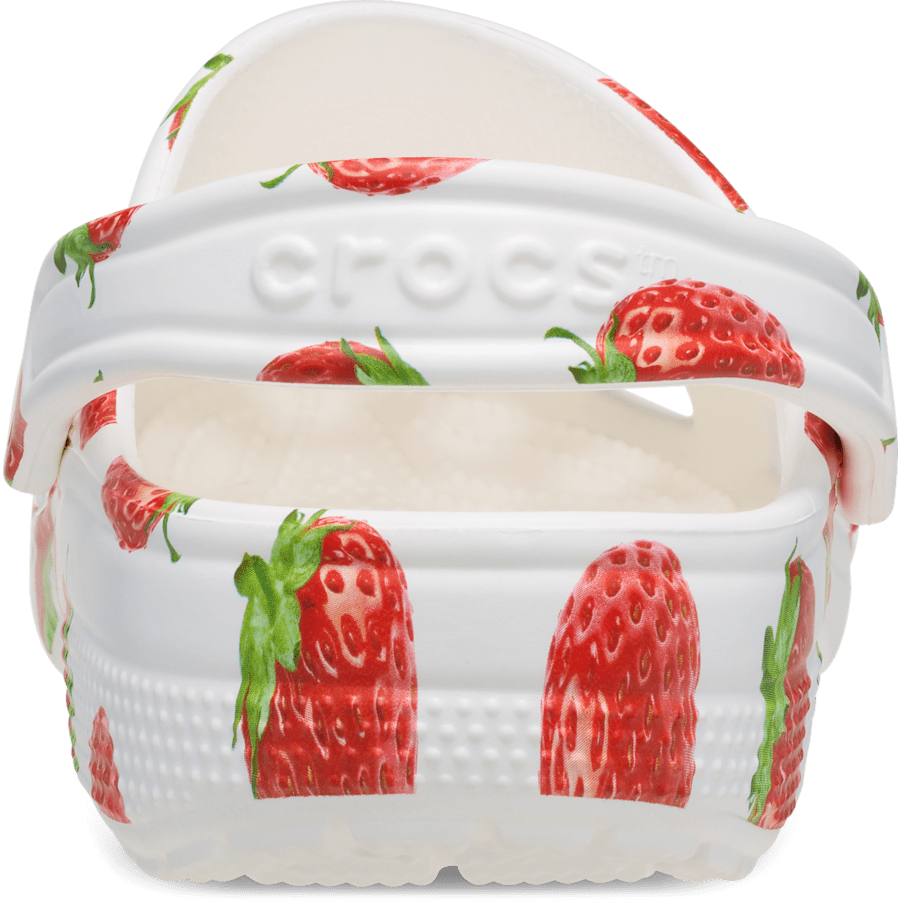 Strawberry Classic Fresh Fruits Clog - Back - Crocs