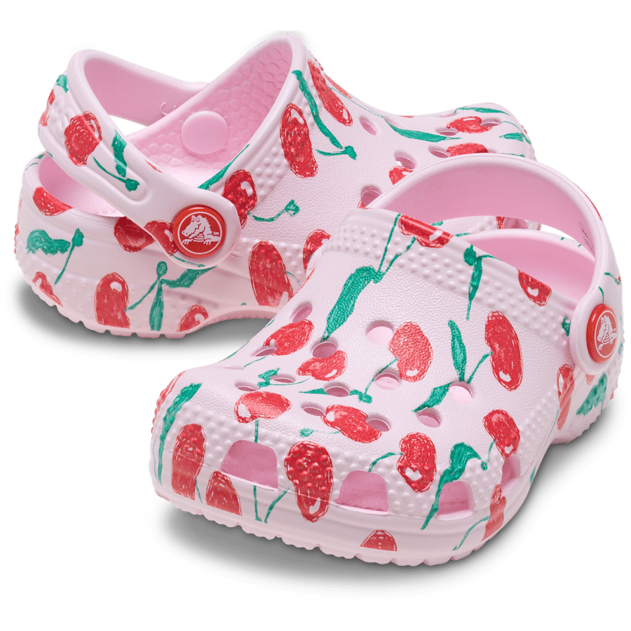 Pink Milk Infant Crocs Littles™ Fresh Fruits Clog - Pair - Crocs