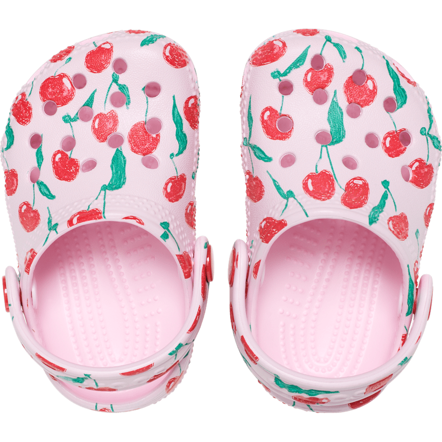 Pink Milk Infant Crocs Littles™ Fresh Fruits Clog - Top - Crocs