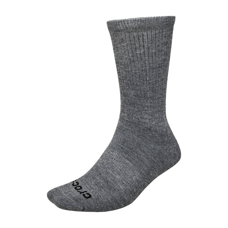 Black / Multi Large Stripe Crew Socks 3PK - Dessus - Crocs