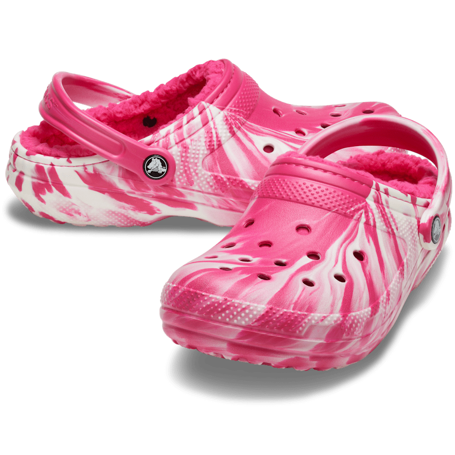 Color Classic Lined Glow-in-the-Dark Marbled Clog - Pair - Crocs