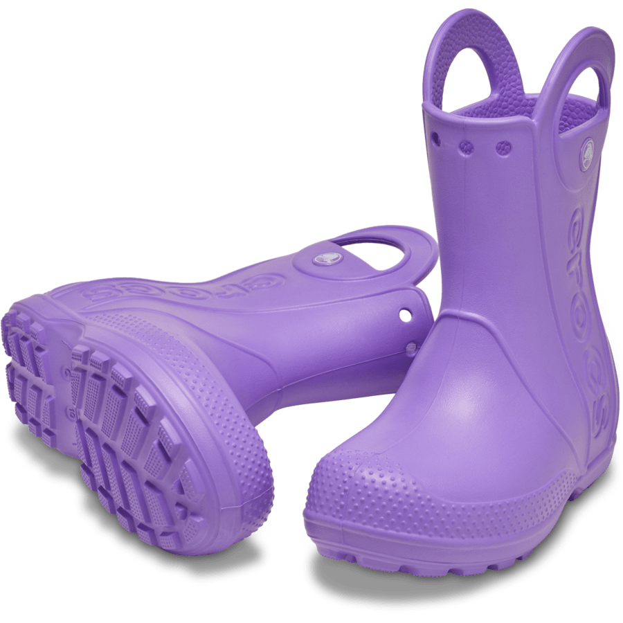 Purple Pulse Kids’ Handle It Rain Boot - Pair - Crocs
