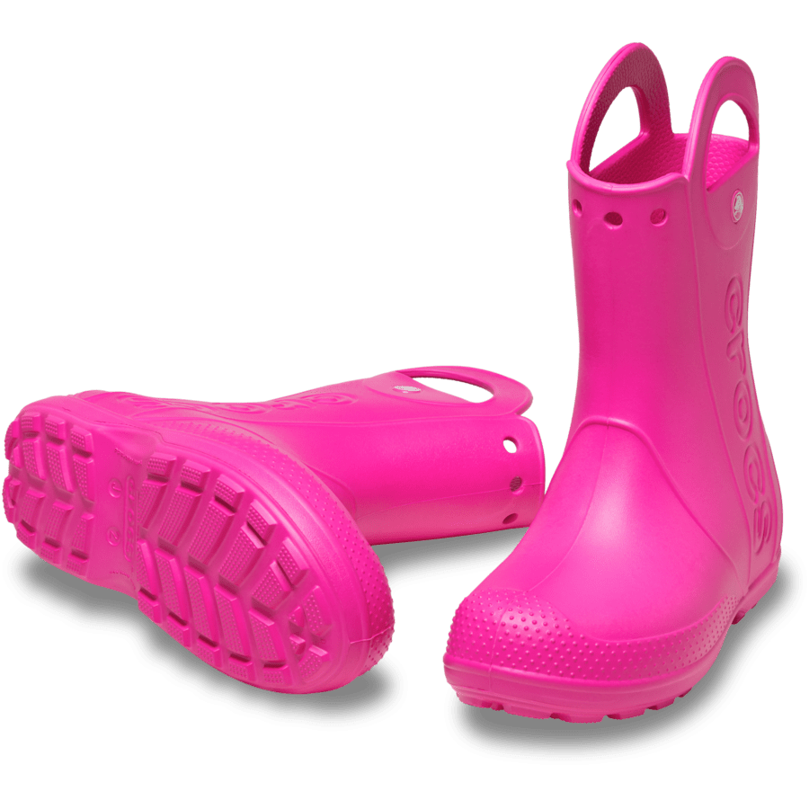 Pink Crush Kids’ Handle It Rain Boot - Pair - Crocs