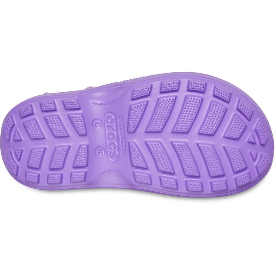 Purple Pulse Toddler Handle It Rain Boot - Bottom - Crocs