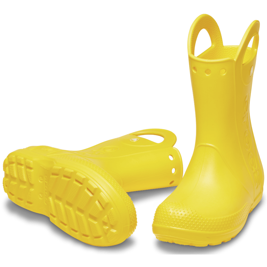 Yellow Toddler Handle It Rain Boot - Pair - Crocs
