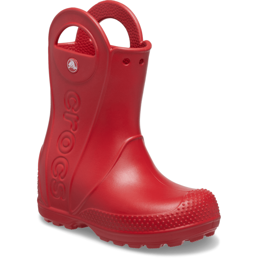 Farbe Toddler Handle It Rain Boot - Schrägsicht - Crocs