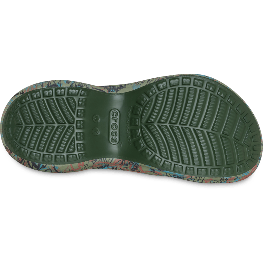 Farbe Mowalola x Crocs Bae - Ansicht von unten - Crocs