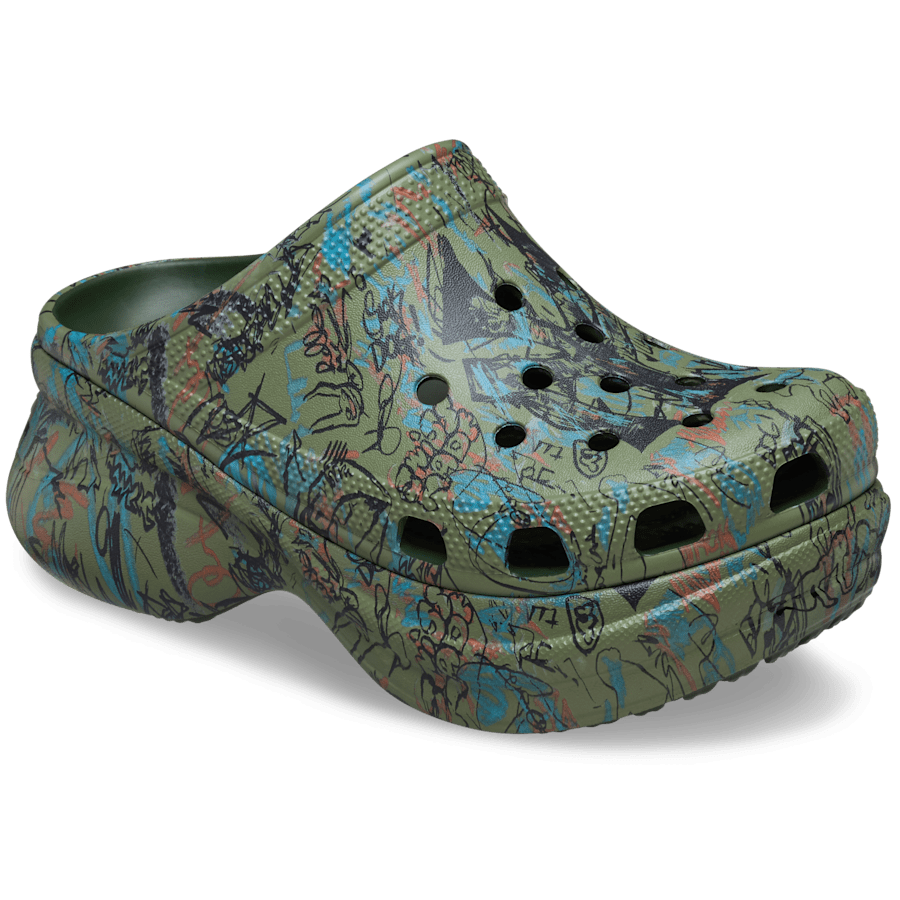 Farbe Mowalola x Crocs Bae - Schrägsicht - Crocs