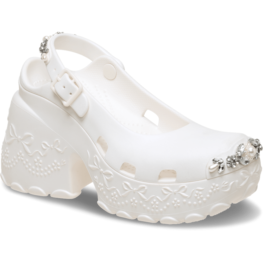 Kleur Simone Rocha x Crocs Ballerina Platform - Hoek - Crocs