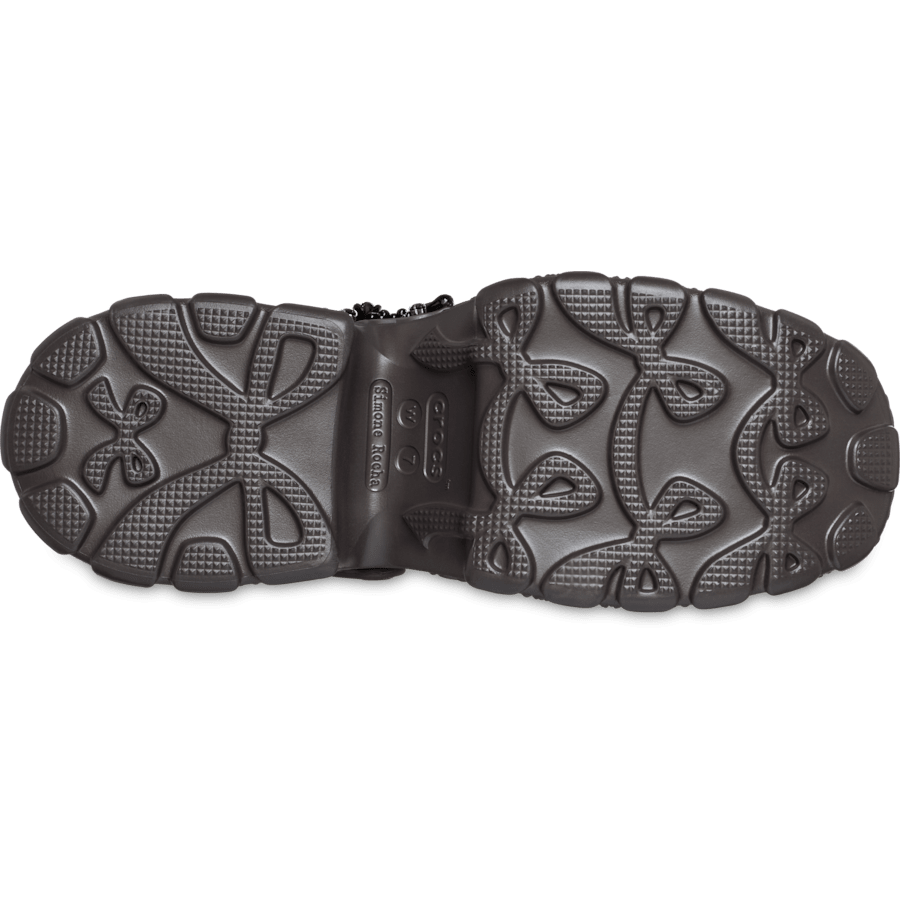 Espresso Simone Rocha x Crocs Ballerina Platform - Onderkant - Crocs