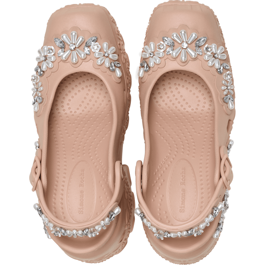 Kleur Simone Rocha x Crocs Ballerina Platform - Bovenkant - Crocs