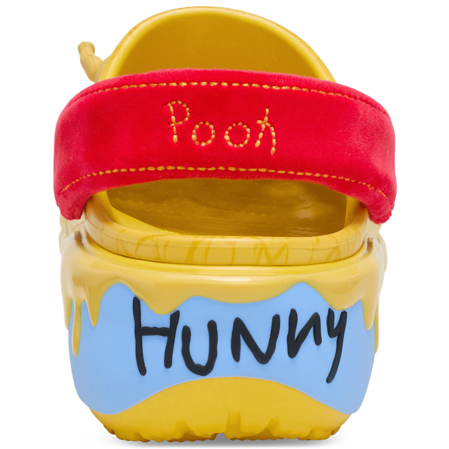 Multi Disney Winnie The Pooh Classic Platform Clog - Back - Crocs