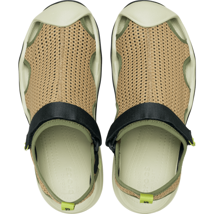 Sepia Men’s Swiftwater™ Mesh Deck Sandal - Top - Crocs