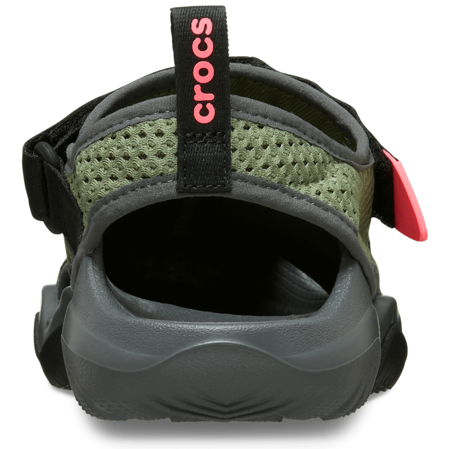 Colour Men’s Swiftwater™ Mesh Deck Sandal - Back - Crocs