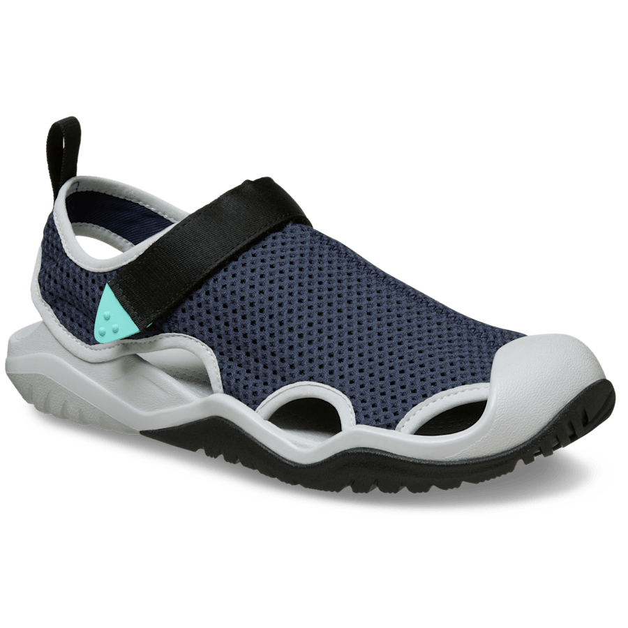 Colour Men’s Swiftwater™ Mesh Deck Sandal - Angle - Crocs