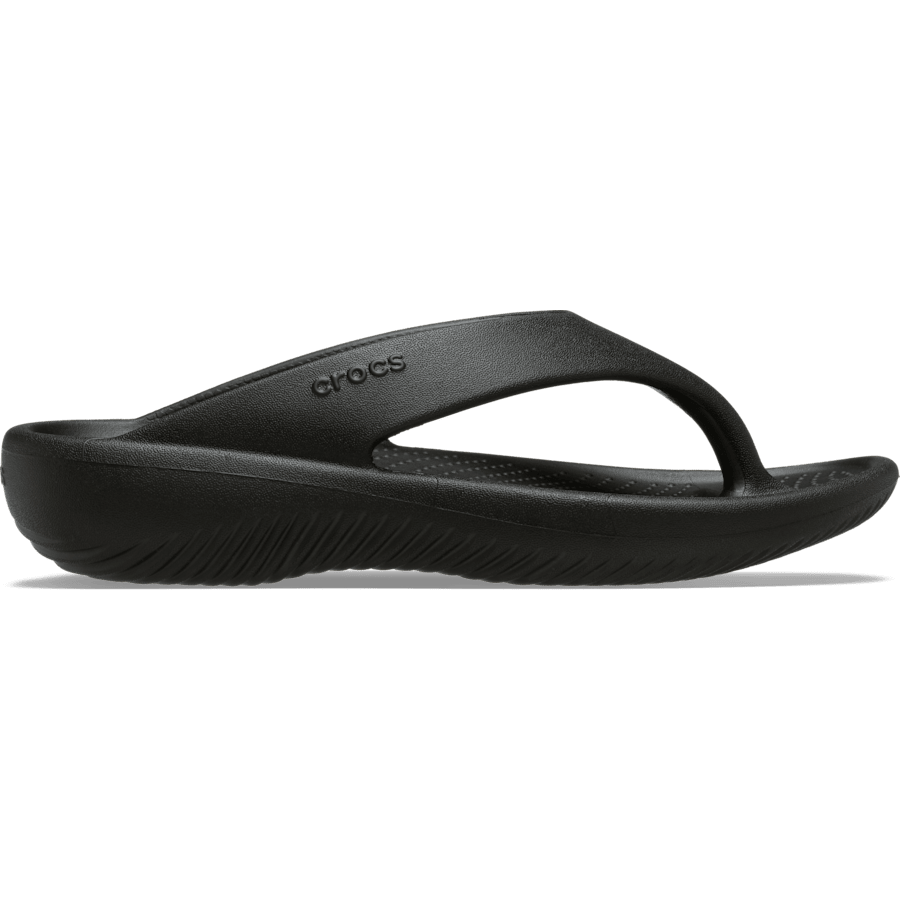 Black Women’s Mellow Recovery Flip - Side - Crocs