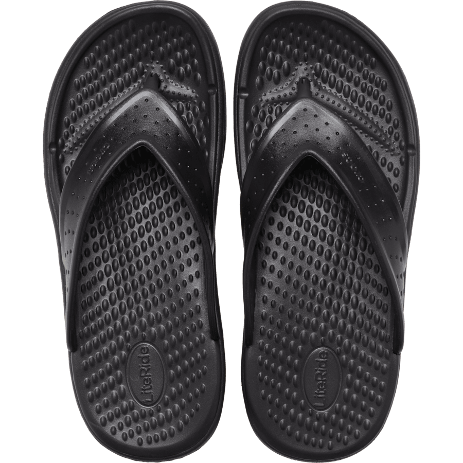 Black / Black InMotion LiteRide™ Flip - Bovenkant - Crocs