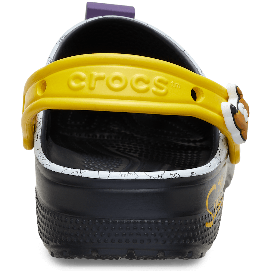Multi The Simpsons Classic Clog - Back - Crocs