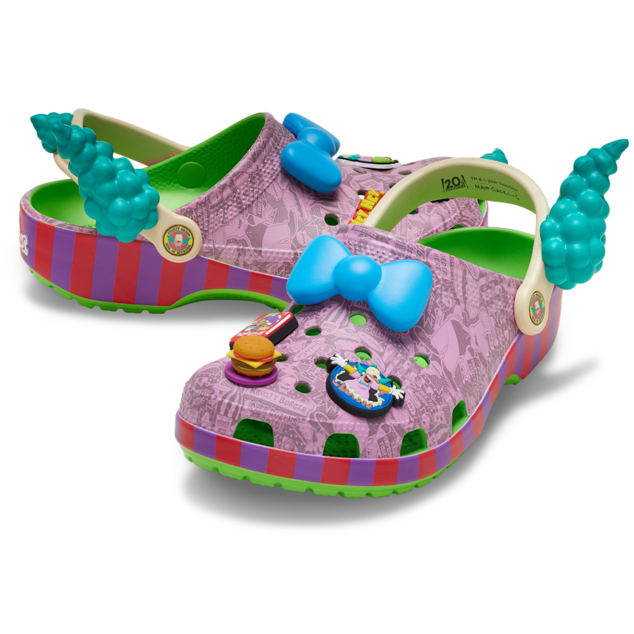 Multi The Simpsons Krusty The Clown Classic Clog - Pair - Crocs