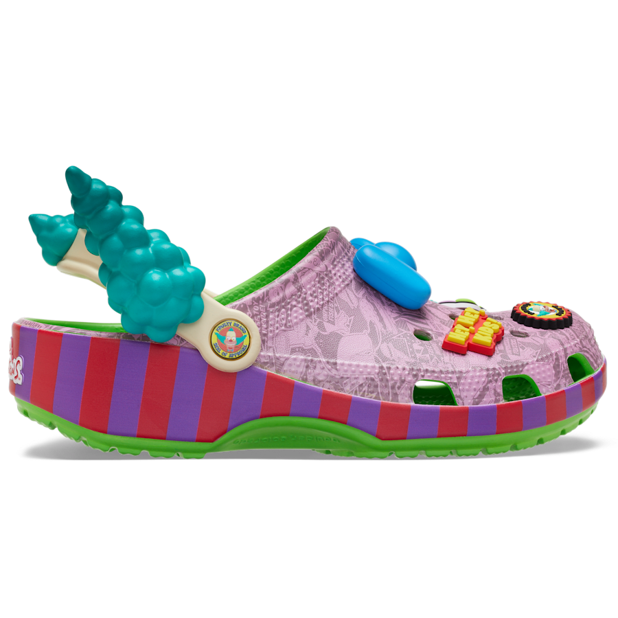 Multi The Simpsons Krusty The Clown Classic Clog - Top - Crocs