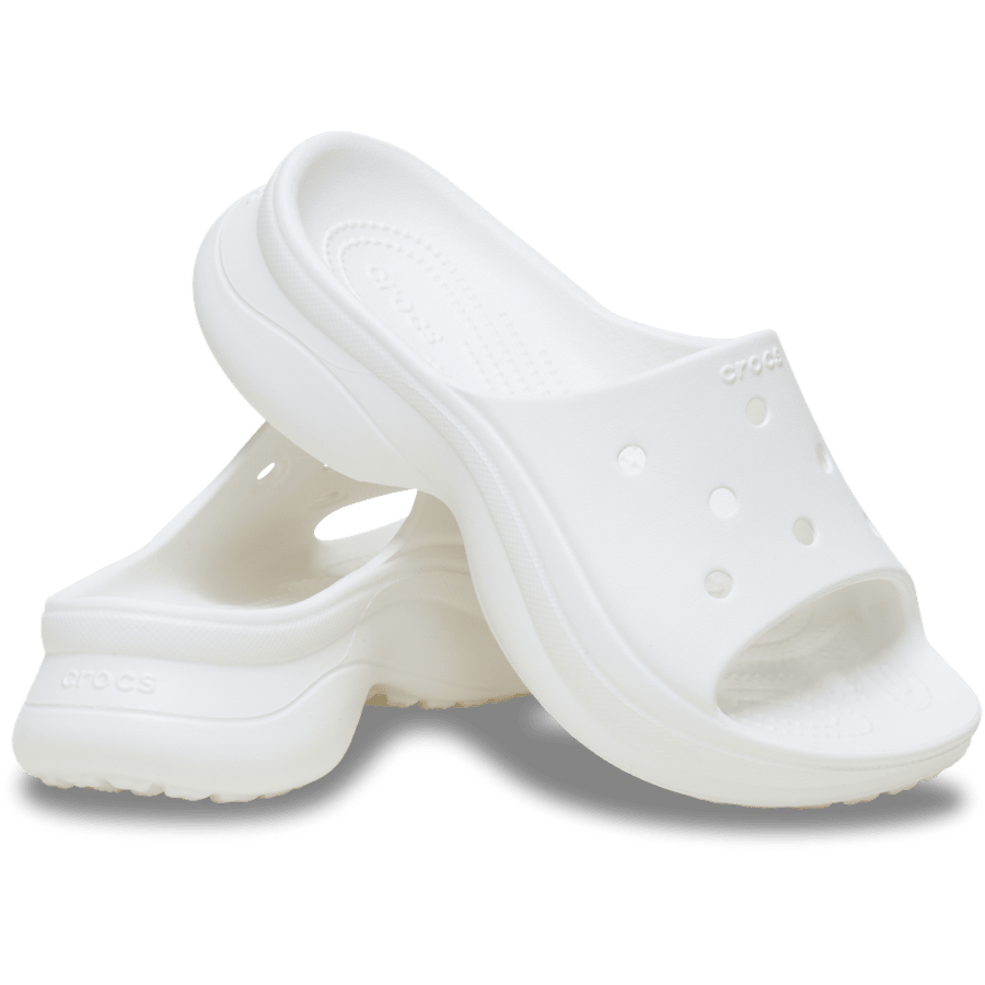 White Bae Slide - Pair - Crocs
