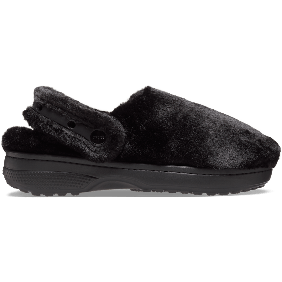Black Classic Unfurgettable Clog - Side - Crocs