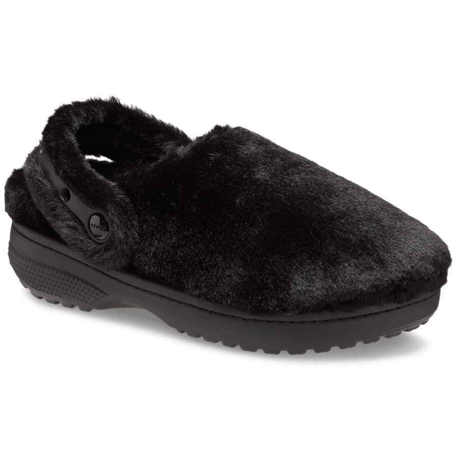 Black Classic Unfurgettable Clog - Angle - Crocs