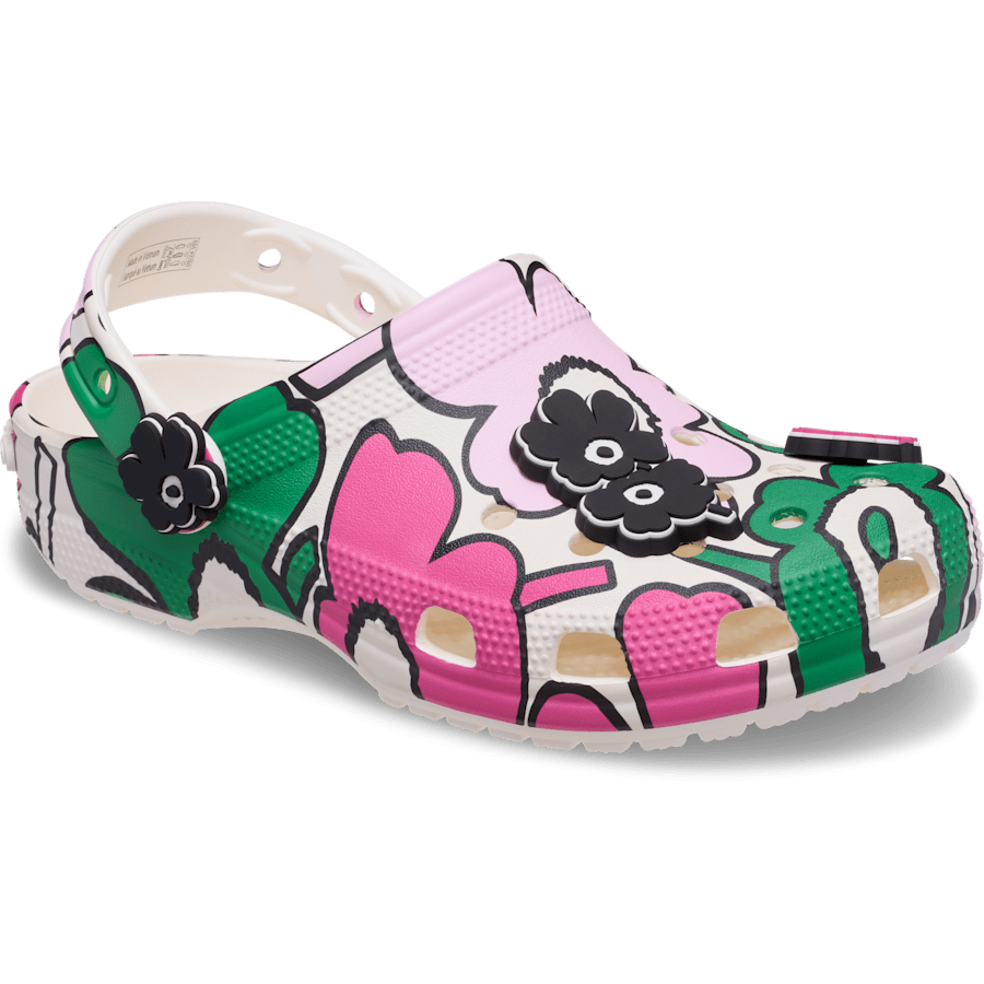 Multi Marimekko Classic Clog - Custom Angle - Crocs