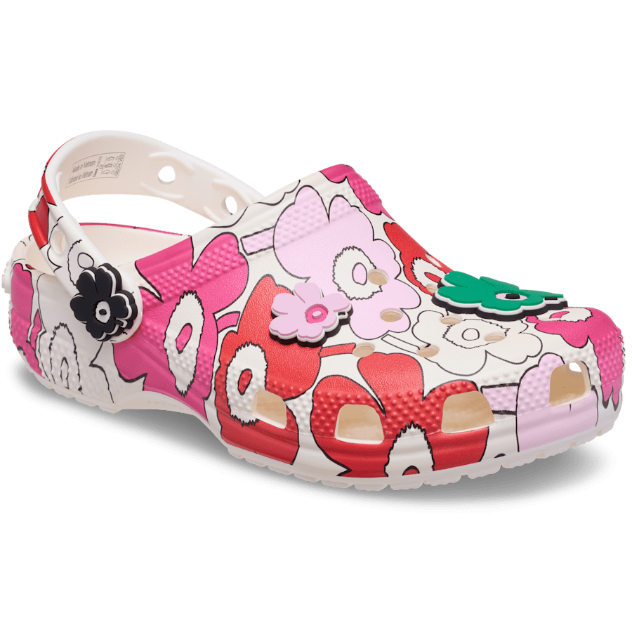 Multi Kids' Marimekko Classic Clog - Back - Crocs