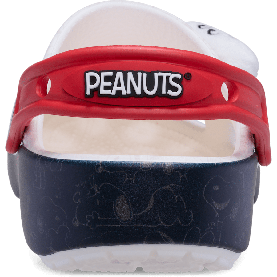 Multi Kids' Peanuts Classic Clog - Back - Crocs