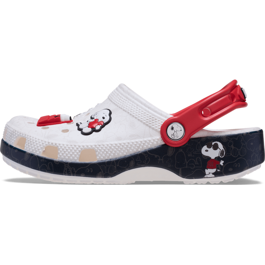 Multi Toddlers' Peanuts Classic Clog - Custom Angle - Crocs