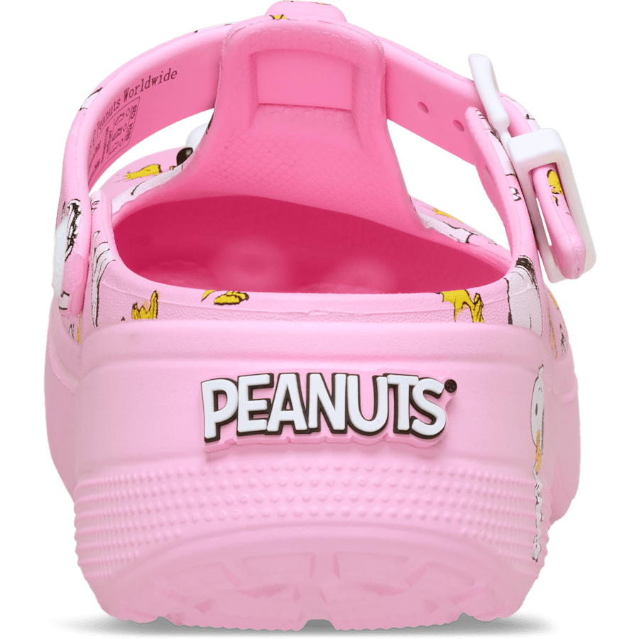 Multi Peanuts Mary Jane Clog - Back - Crocs