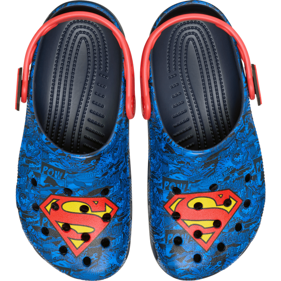 Multi Superman Classic Clog - Side - Crocs