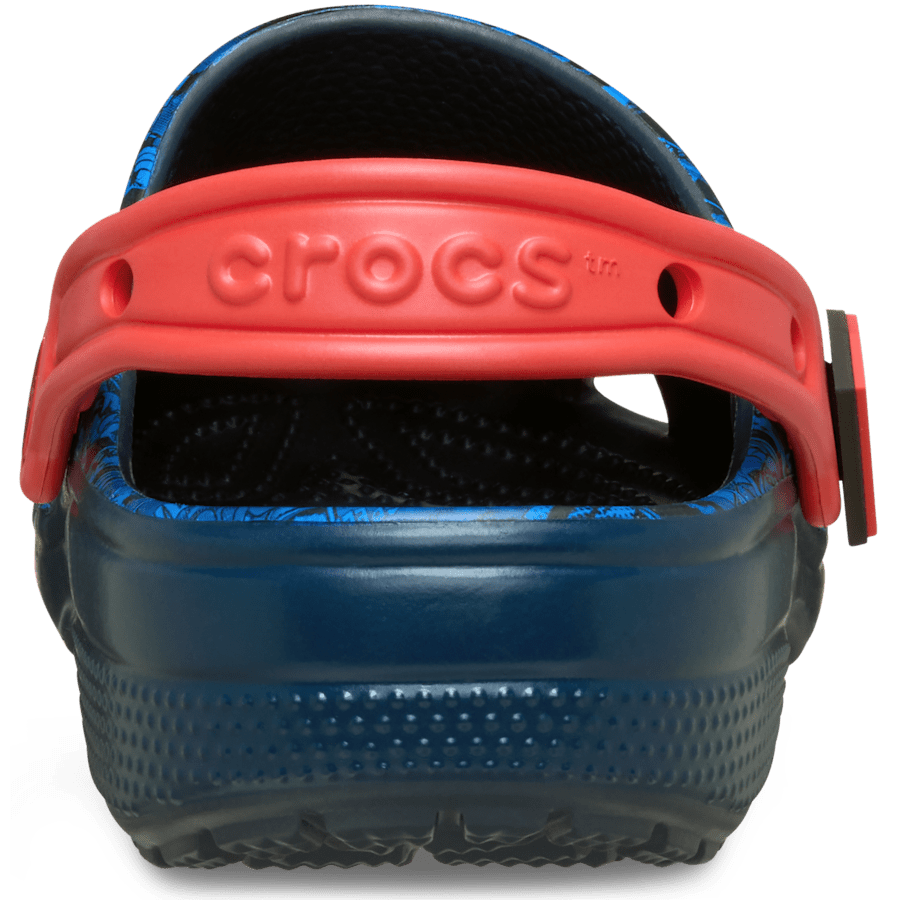 Multi Superman Classic Clog - Back - Crocs