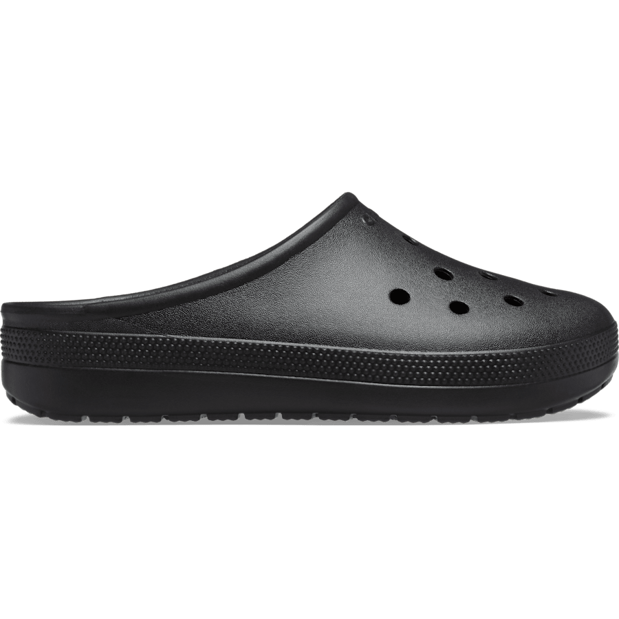Black Classic Low Profile Clog - Side - Crocs