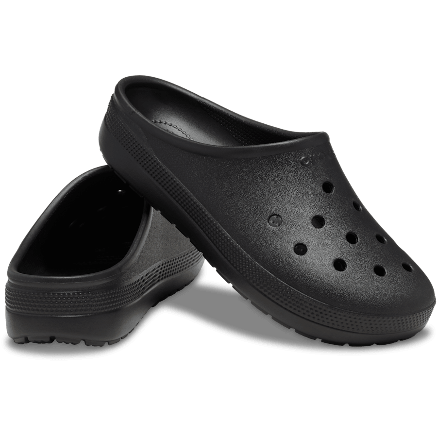 Black Classic Low Profile Clog - Pair - Crocs