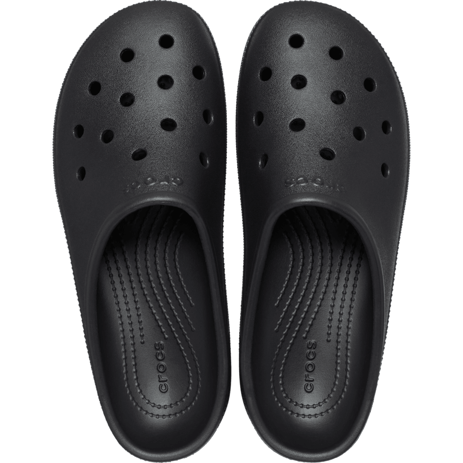 Black Classic Low Profile Clog - Top - Crocs