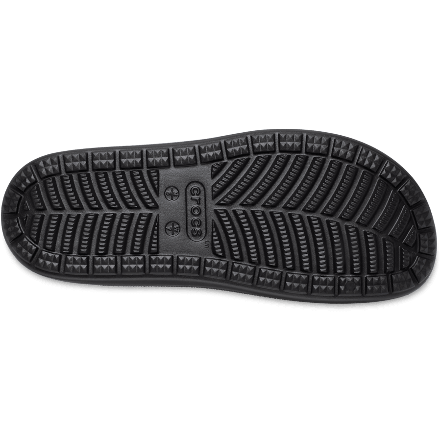 Black Classic Low Profile Clog - Bottom - Crocs