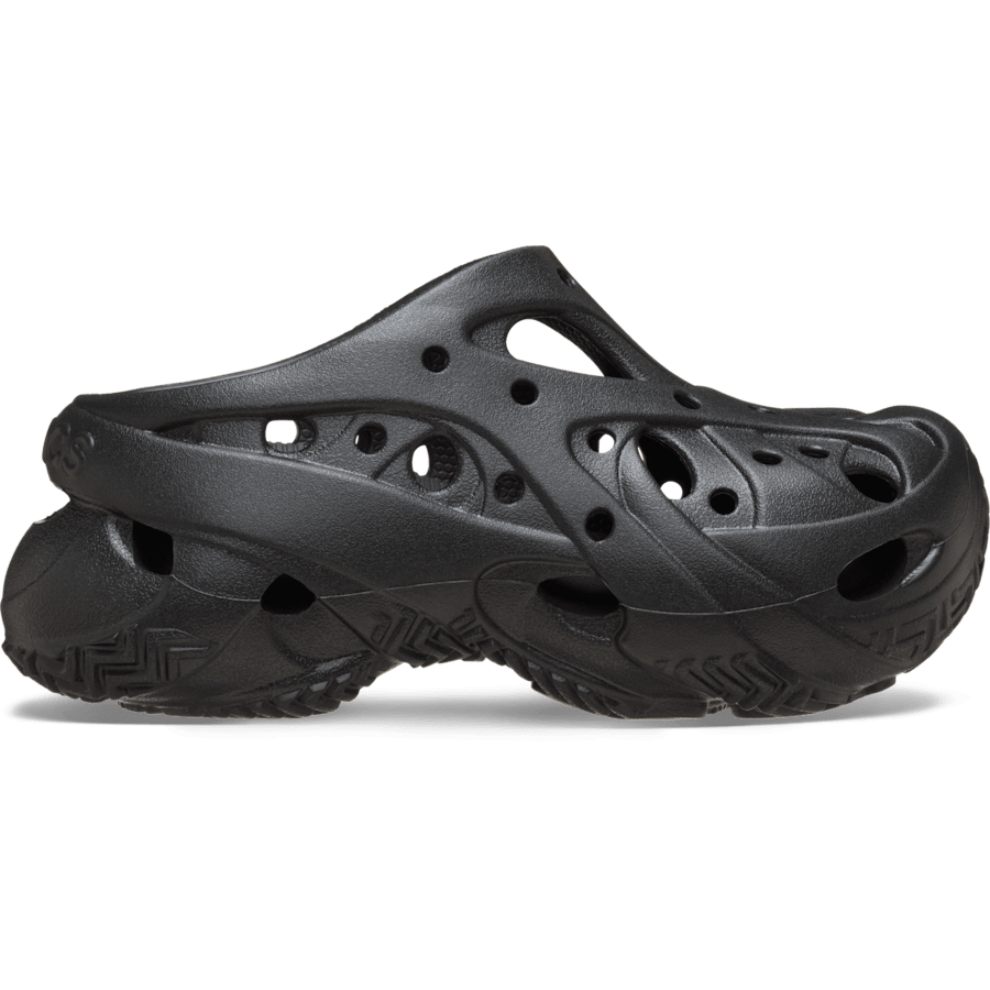 Black Caged Clog - Side - Crocs