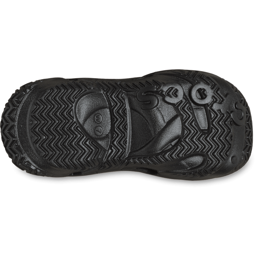 Black Caged Clog - Bottom - Crocs