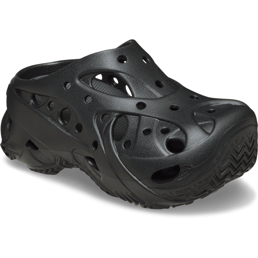 Black Caged Clog - Angle - Crocs