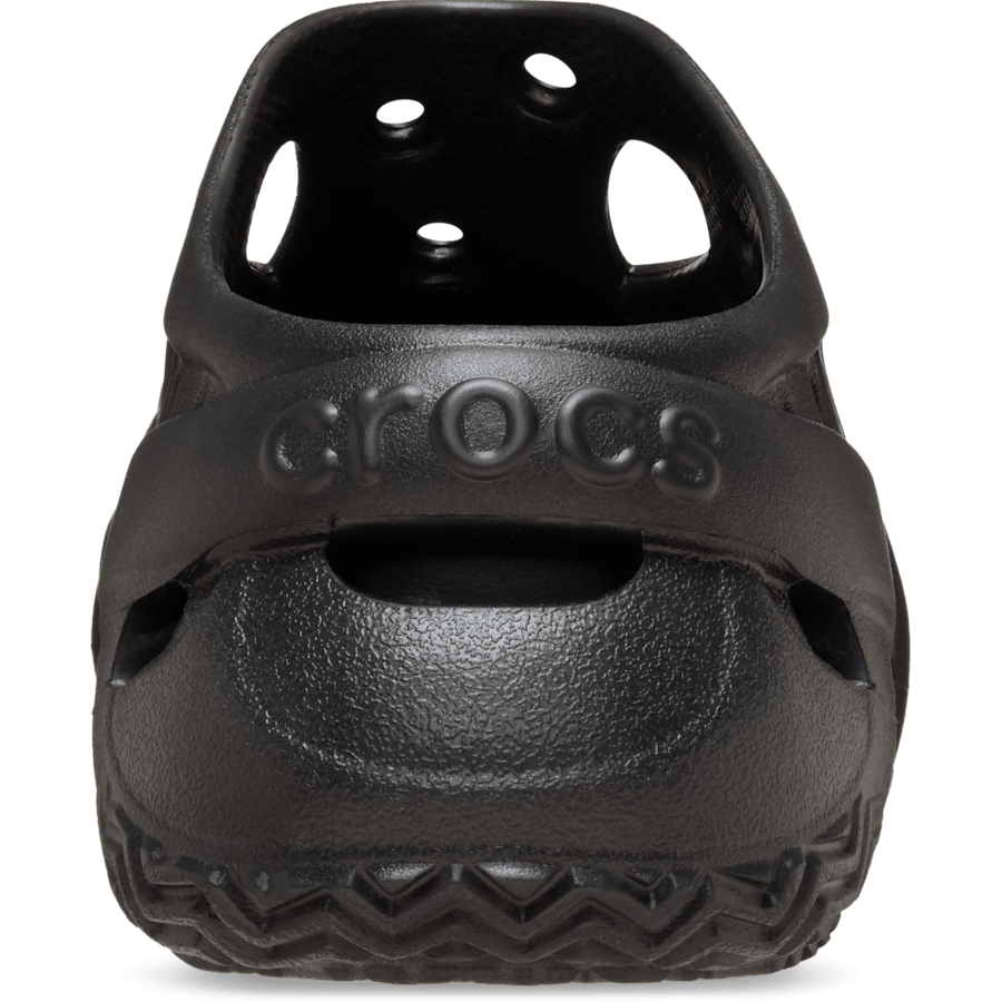 Black Caged Clog - Back - Crocs