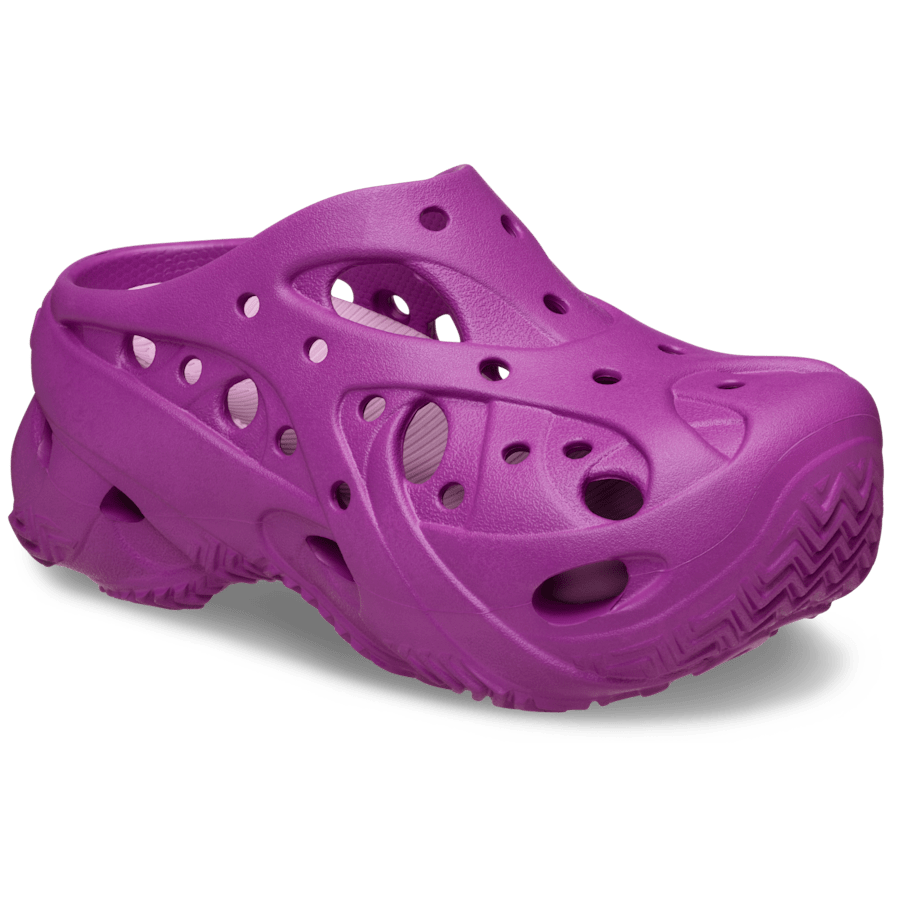 Grapeberry Caged Clog - Angle - Crocs