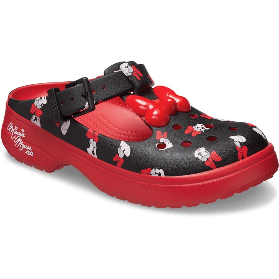 Multi Minnie Mouse Mary Jane - Angle - Crocs