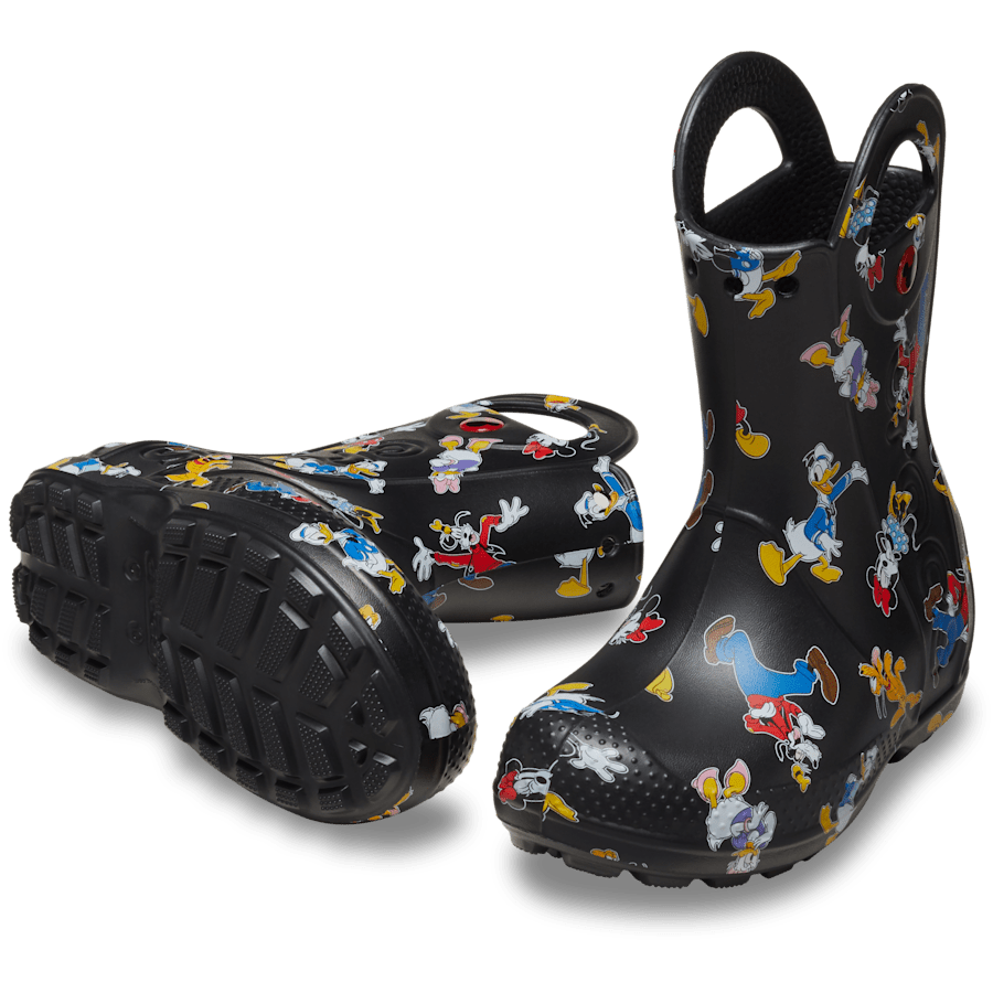 Multi Toddlers’ Mickey Mouse and Friends Handle It Rain Boot - Pair - Crocs