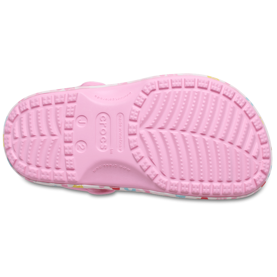 Multi Kids' Minnie Mouse and Friends Classic Clog - Bottom - Crocs