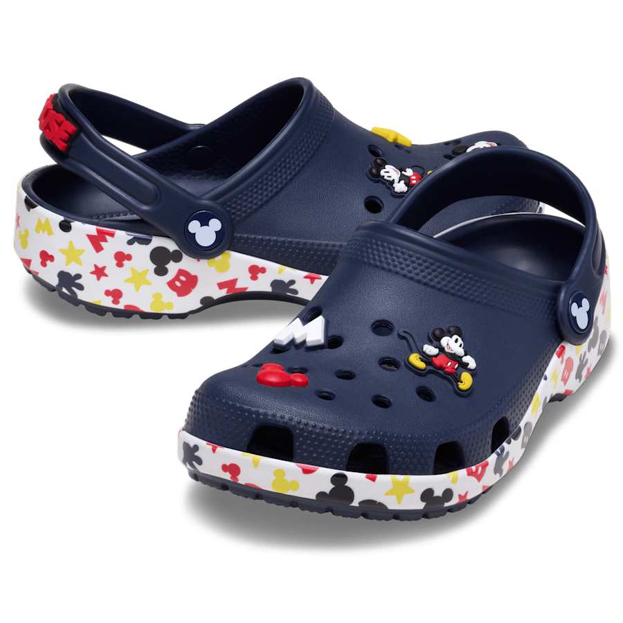 Multi Kids' Mickey Mouse and Friends Classic Clog - Pair - Crocs